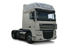 Car Hire Leigh - 44 Tonne Sleeper Truck - Truck hire Leigh