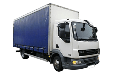 Car Hire Leigh - 7.5 Tonne Curtain Side Truck - Truck hire Leigh